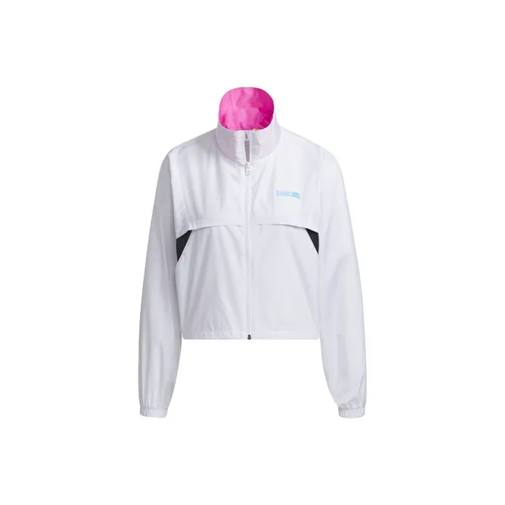 Adidas Neo Jackets Women's White Pink-0