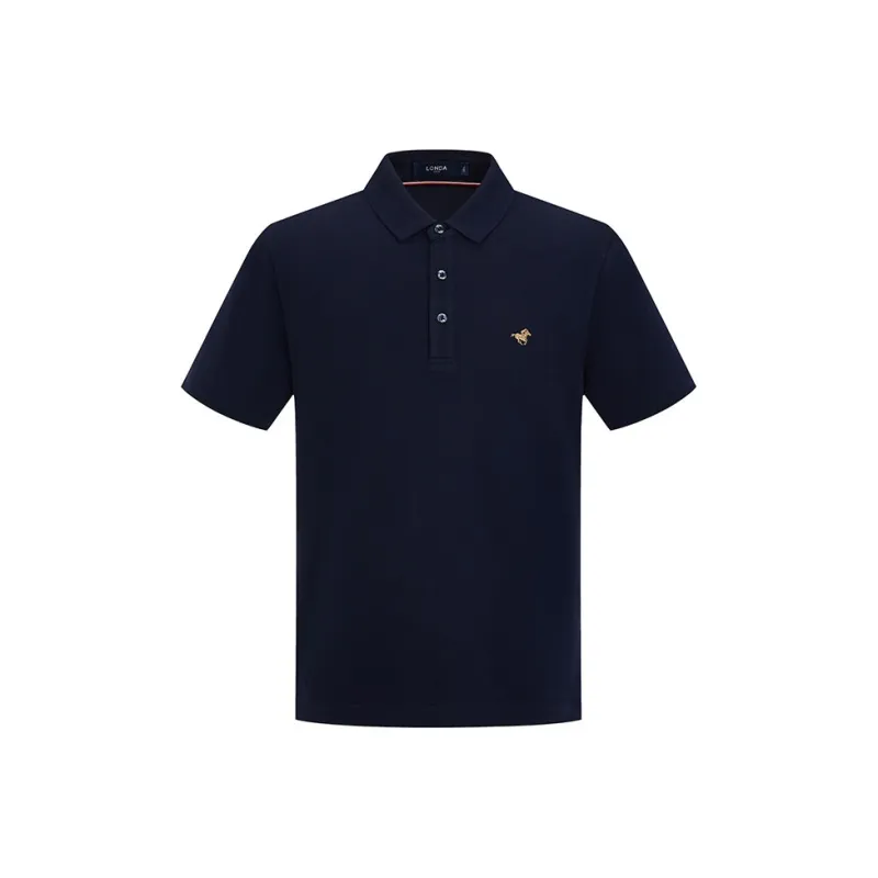 LONDA 1958 Polo Shirt Men's Dark Blue 32 With Shopping Bag Included-1
