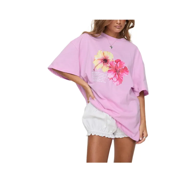 PRINCESS POLLY T-Shirt Women's PINK/Pink-0