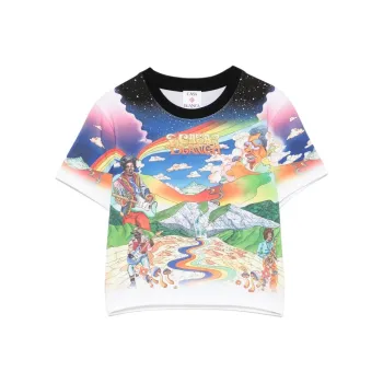 CASABLANCA La Musique Crop Top