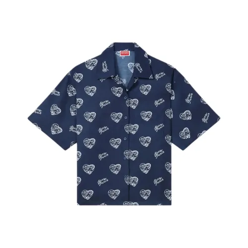 KENZO SS24 Shirt Women's Midnight Blue