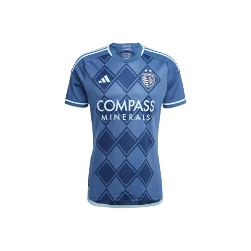 Adidas Free Shipping With AdiClub Sporting Kansas City 24/25 Away Authentic Jersey