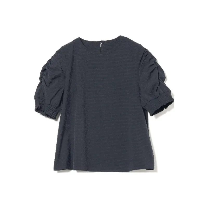 Beams Shirt Women's Marine Blue-0