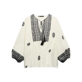 ZARA Shirts Women's Blue