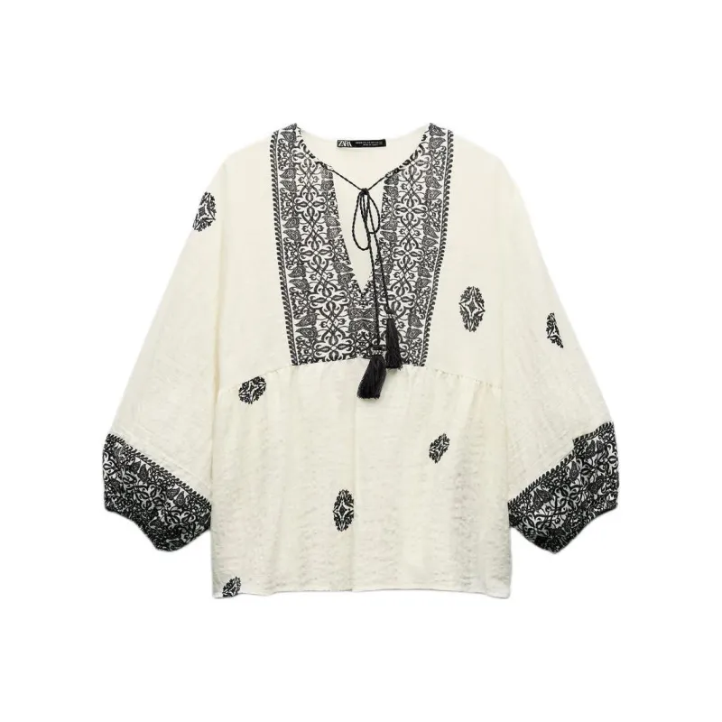 ZARA Shirts Women's Blue-0