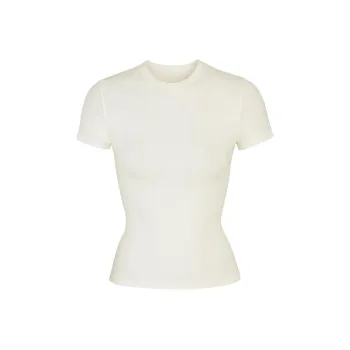 SKIMS Regular T Shirt Women's Bone White