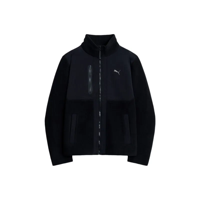 PUMA Active Fleece BD Jacket Jacket Women's Black-0