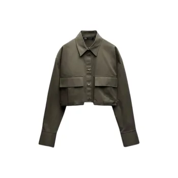 ZARA Shirts Women's Dark Khaki
