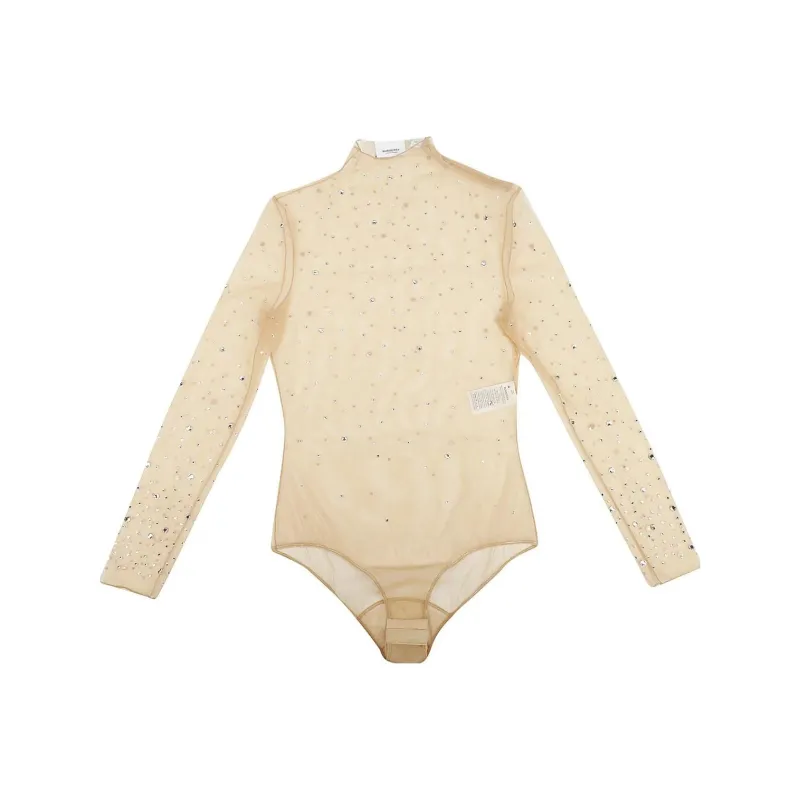 Burberry Bodysuits Women's Beige-0