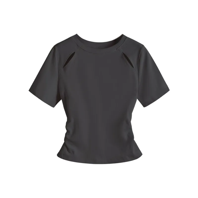 HANDAIWEI T Shirt Women's White-2