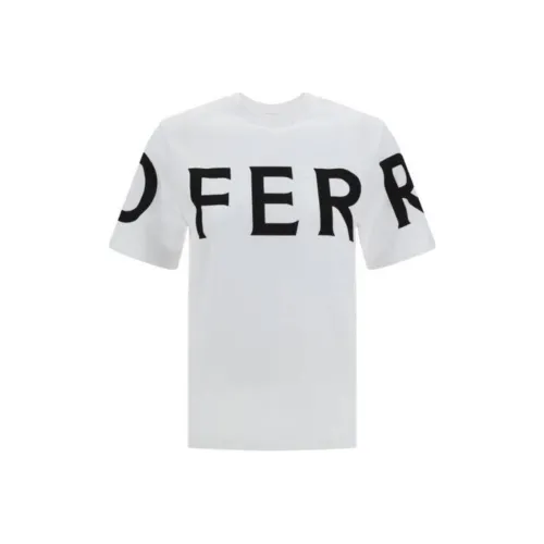 Ferragamo Logo Printed Crewneck T-Shirt