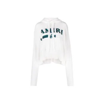 AMIRI Logo embroidered Hooded Jumper