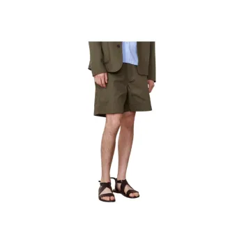 OFFICINE GENERALE Casual Shorts Men's Olive Green