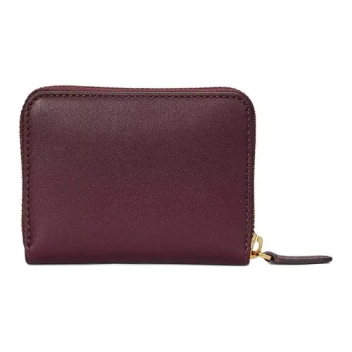 LAUREN RALPH LAUREN Synthetic Material Wallet Mini Women's Burgundy