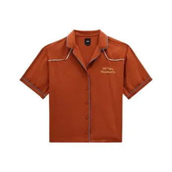 Vans Dusk Downer Shirts Women's Brown