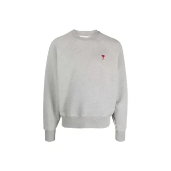 AMIPARIS Ami De Coeur Crewneck Grey