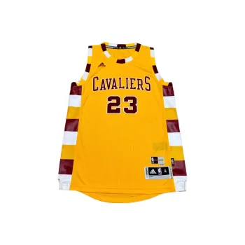 Adidas x NBA James Cavaliers Basketball Jersey Unisex Yellow