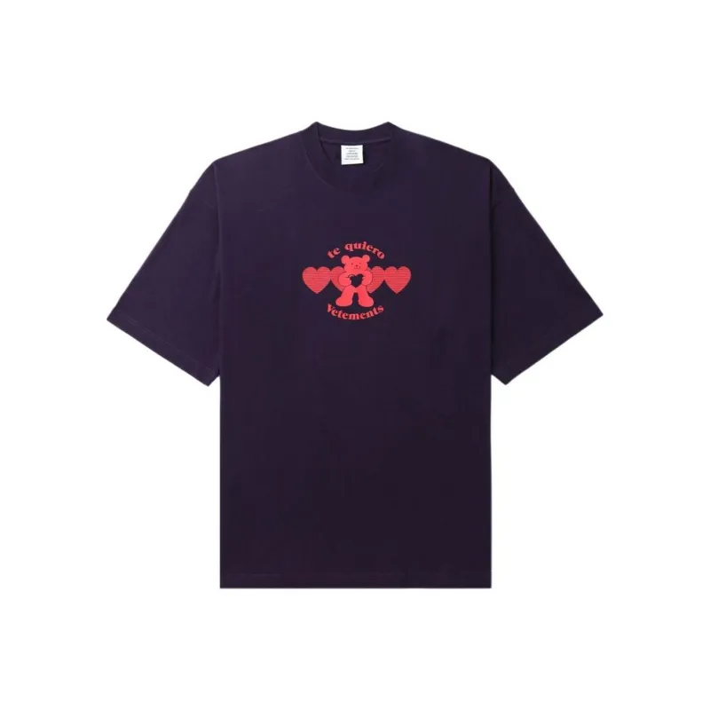 Vetements Te Quiero T Shirt 'Purple'-0