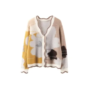 MAIGRE SIMHAT Cashmere Sweater Women's Dark Camel