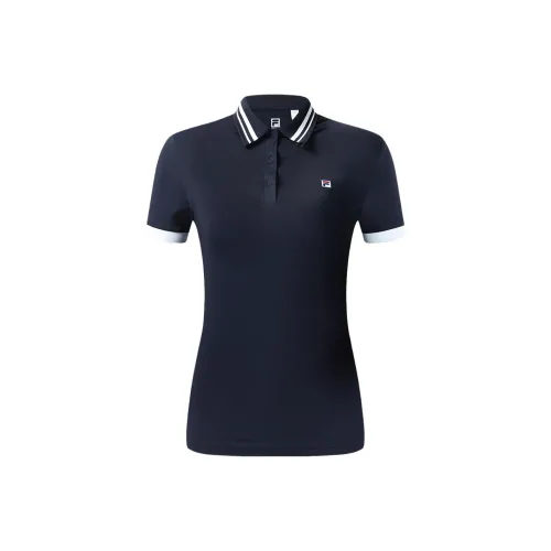 FILA Polo Shirt Women's Royal Blue