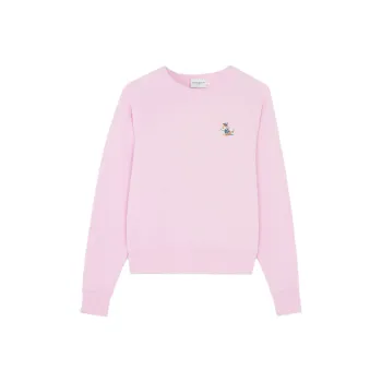 Maison Kitsune Fox Patch Crewneck Sweatshirt