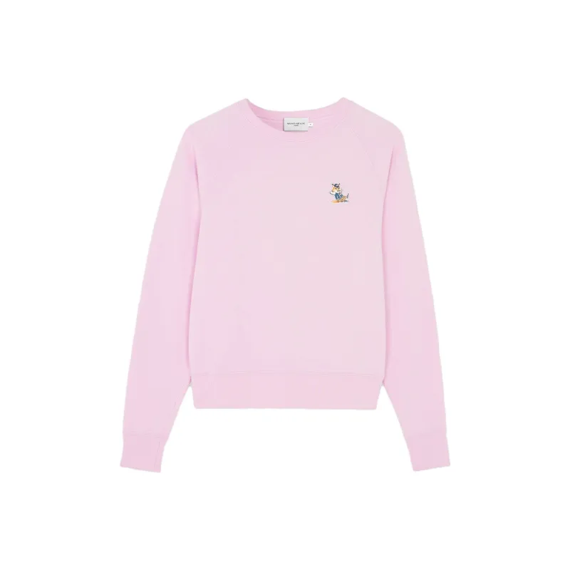 Maison Kitsune Fox Patch Crewneck Sweatshirt-0