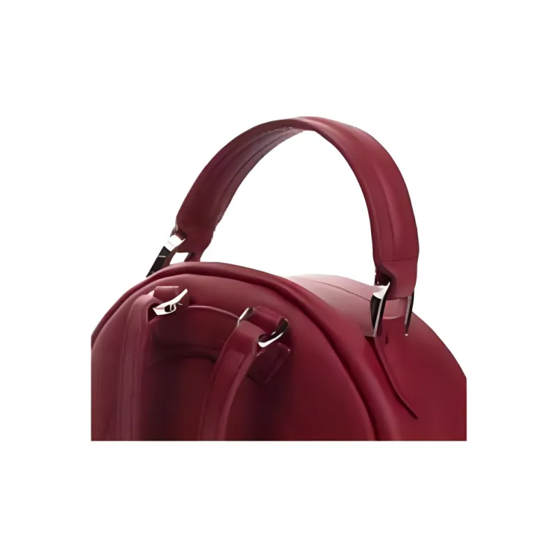 Furla Cow Leather Backpack Trumpets Unisex Red-3