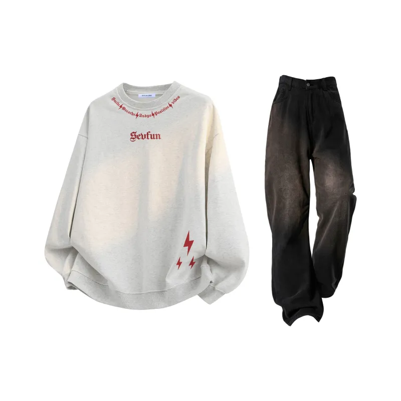 7 SEVFUN Sweatshirt Sets Unisex-4