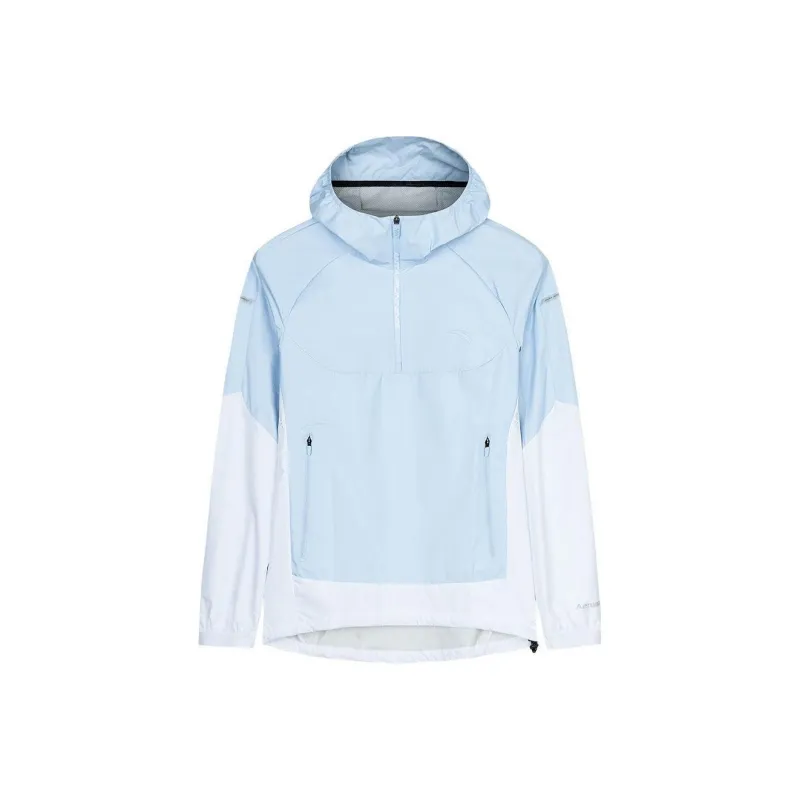 ANTA Running Collection Jackets Women's Aqua Cloud Blue/Pure White-0