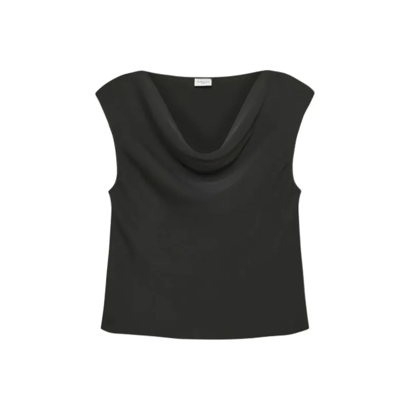 ARITZIA FW24 Babaton Cosmopolitan Blouse Shirt Women's BLACK/Black-0