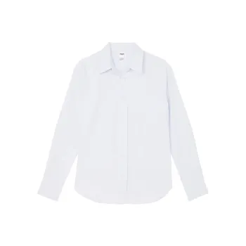 Victoria's Secret PINK Classic Oxford Shirt/Hydrangea Blue Shirt Women's Hydrangea Blue
