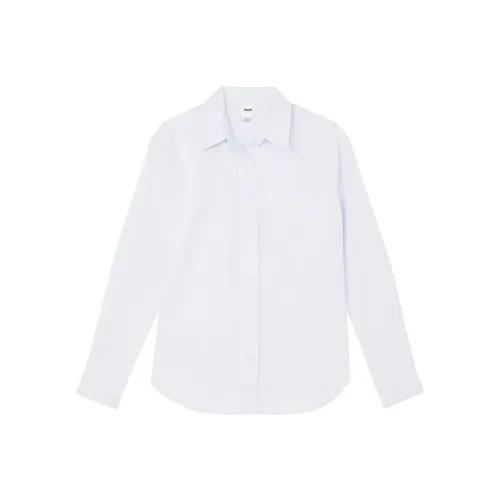 Victoria's Secret PINK Classic Oxford Shirt/Hydrangea Blue Shirt Women's Hydrangea Blue