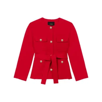 Maje Belted Coat