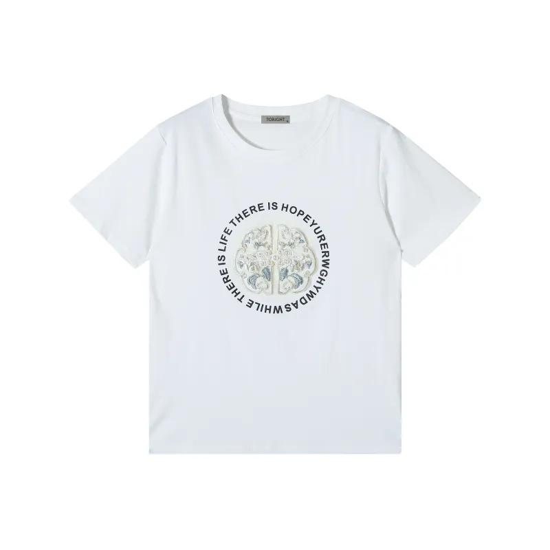 TORIGHT T Shirts Women's White-0