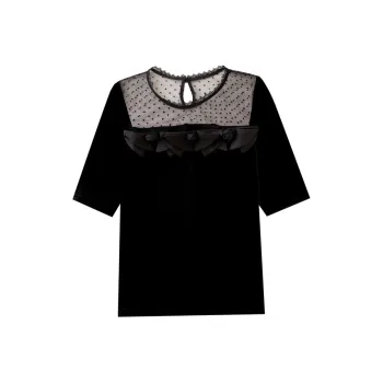 SHUIYUNJIAN T Shirt Women's Black