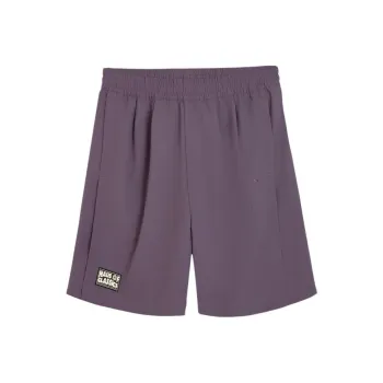PUMA SelectWOVEN Casual Shorts Unisex Charcoal Gray Purple 46