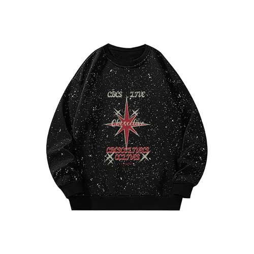 Herbal Primer Sweatshirt Unisex Black