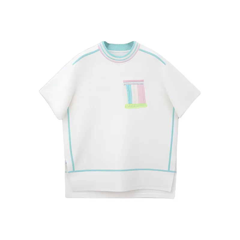 CHAU·RISING T-Shirt Women's White-0