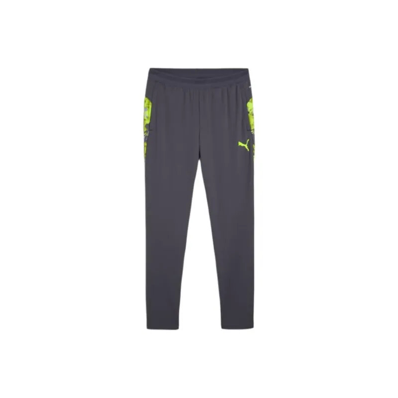 PUMA Soccer Bottoms Men Gray-0