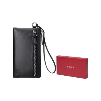 GOLF Cow Leather With Synthetic Leather Wallet Men's Multicolor