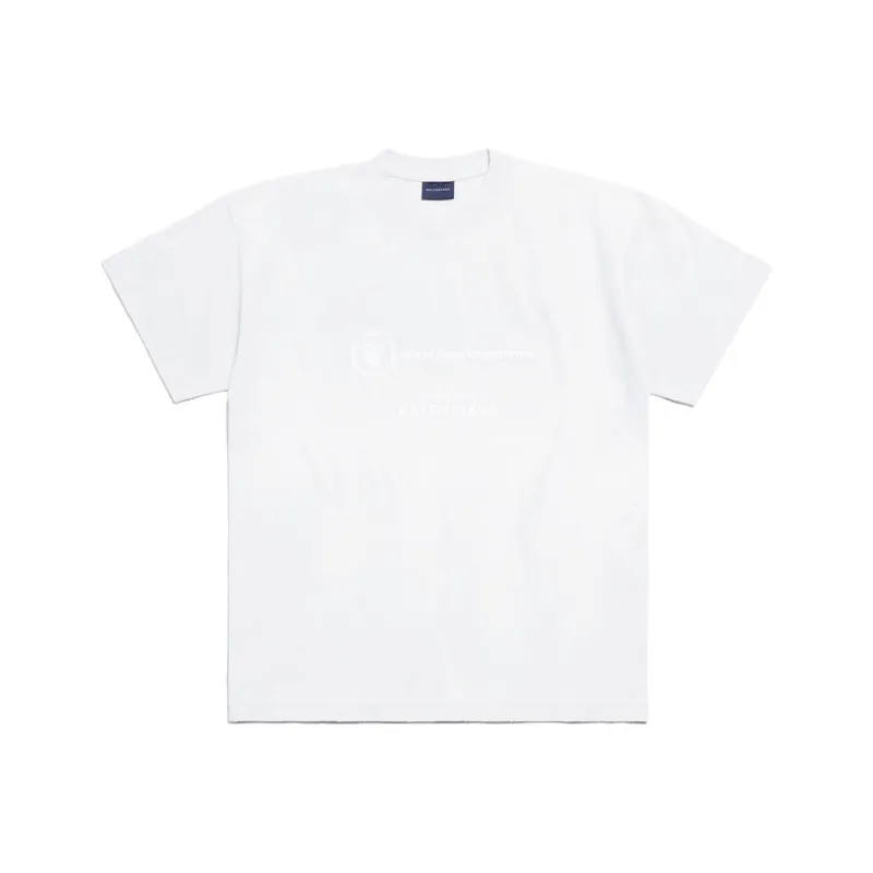 Balenciaga x WFP T Shirt Women's White Regular Fit-0