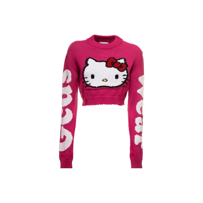 GCDS Hello Kitty Intarsia knit Jumper-0