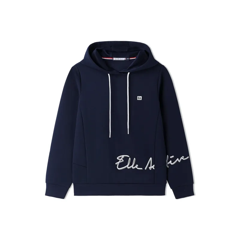 Elle Active Sweatshirts Women's Navy Blue-0