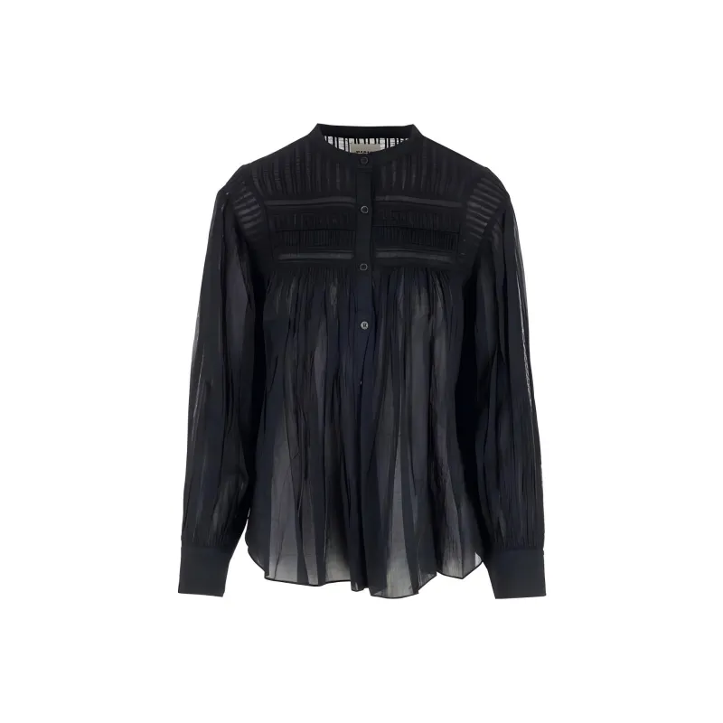ISABEL MARANT ETOILE Plali Pleat Detailed Shirt-0