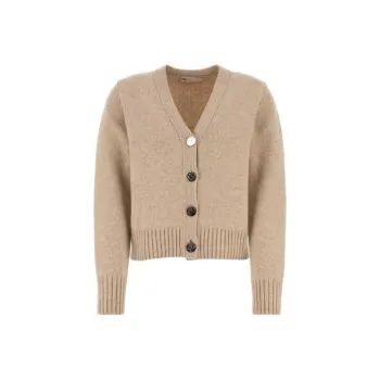 TORY BURCH V-Neck Buttoned Knitted Cardigan