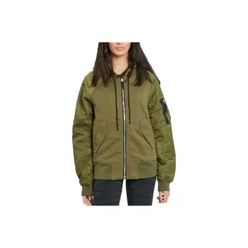Nike Jacket Women's Canvas Olive Green/Black