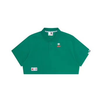 Aape Cropped Cotton Polo Shirt