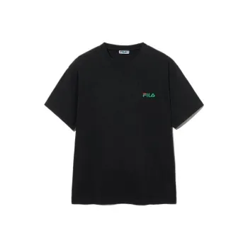 FILA F+ LINEAR T Shirt Unisex Black
