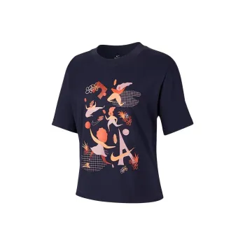 Nike Regular T Shirt Women's Navy Blue