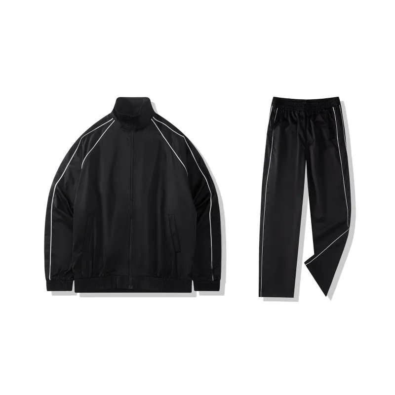 DKPD Spring And Autumn Casual Sportswear Unisex Black-0